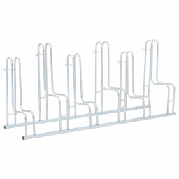 Suport pentru 6 biciclete de sine statator, otel galvanizat GartenMobel Dekor