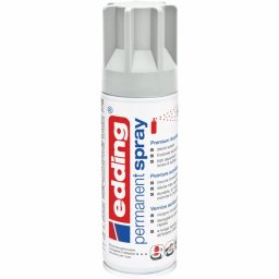 Spray vopsea acrilica Edding 5200, gri mat, uscare rapida, acoperire inalta, 200 ml