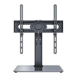 SHO 4800 Suport TV 32" - 55" (81-140 cm), max. 40 kg, VESA max. 400x400, construcție Oțel și Sticlă, Negru