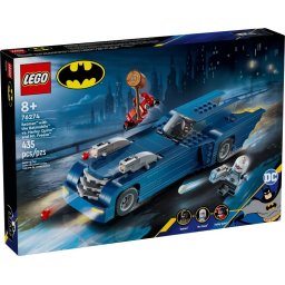 LEGO® DC 76274 - Batman™ cu al sau Batmobile™ vs Harley Quinn™ si Mr. Freeze™