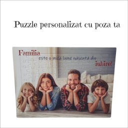Puzzle rama foto personalizat cu poza ta (99 piese)