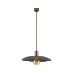 Lustră pe cablu ASTRA 1xE27/15W/230V d. 41 cm maro