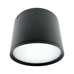 Spot LED, 10W, 230V, 3000/4000/6400K, diametru 12 cm, negru