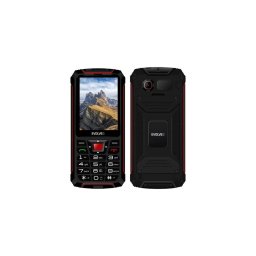 Evolveo - StrongPhone W4, telefon dual-SIM rezistent la apă, negru/roșu