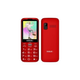 Evolveo EasyPhone XO - telefon mobil pentru seniori, roșu