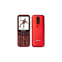 Evolveo - EasyPhone LT 4G, telefon mobil pentru seniori, roșu
