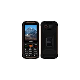 Evolveo - StrongPhone Z6, telefon Dual SIM rezistent la apă, negru/portocaliu
