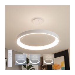 Brilagi - Lustră LED dimmabilă FALCON II, 108 W, 230 V, 3000–6500 K, Ø 80 cm, albă + telecomandă