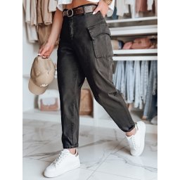 Pantaloni largi pentru femei GOTRENDI negri