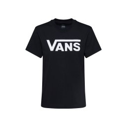 VANS Tricou 'FLYING V' negru / alb