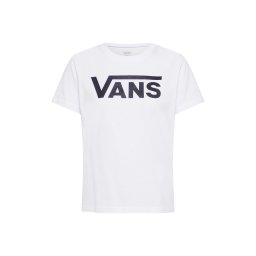 VANS Tricou 'FLYING V' negru / alb