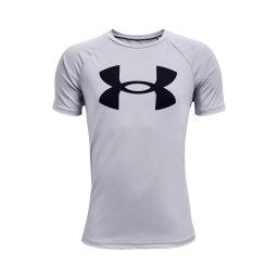 UNDER ARMOUR Tricou funcțional gri / negru