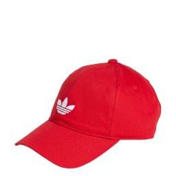 ADIDAS ORIGINALS Șapcă 'Adicolor Classic Trefoil' roșu / alb