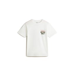VANS Tricou 'Metal Wall' maro mokka / verde pin / alb