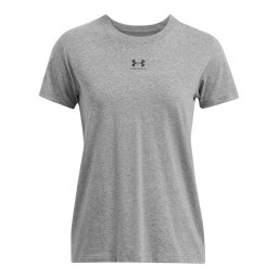 UNDER ARMOUR Tricou funcțional 'Rival Core' gri amestecat / negru
