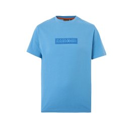 NAPAPIJRI Tricou 'S-BOX' azur / albastru regal