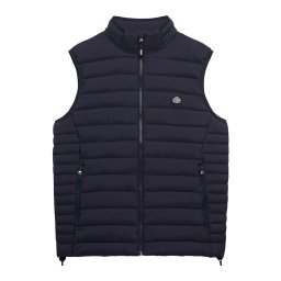 Superdry & Co Vestă 'Fuji Lite' albastru marin