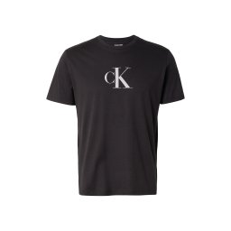 Calvin Klein Tricou negru / alb