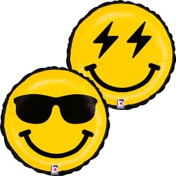 Balon folie mini figurina emoji Dude 22 cm
