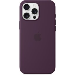 Husa Silicone case with MagSafe for iPhone 16 Pro Max, Plum