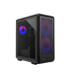 Carcasa MasterFrame 500 Mesh ARGB Black Fara sursa Negru