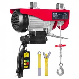 Electropalan 1450 W, Telecomanda WiFi, Inaltime max de ridicare 6/12 m, viteza 10 m/min, capacitate 400 / 800 kg