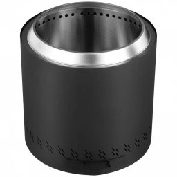 Incalzitor terasa Incalzitor terasa fara fum, Vivatechnix Otel inoxidabil, Diametru 400 mm, Inaltime 390 mm, Negru