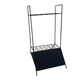 Mobilier interior Stand metalic, expozor pentru boloboace, nivele, Vivatechnix VMD-1040, 58x42xH84cm