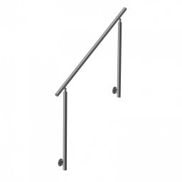 Mobilier interior Balustrada inox, 4-5 trepte Vivatechnix, Inaltime 1000 mm, lungime 1500 mm, pozitii reglabile, Montaj lateral