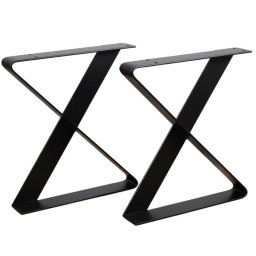 Mobilier interior Set 2 picioare pentru banci sau masute cafea, Vivatechnix KRO-1177, dimensiune 40x35x6 cm