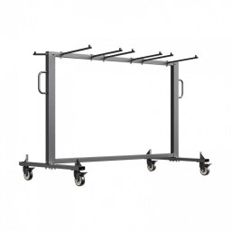 Carucior pentru mese si scaune pliante, Otel, 1830x860x1820 mm, Capacitate 42 scaune sau 12 mese, max 240 kg