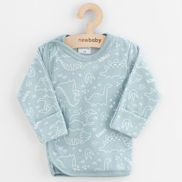 New Baby Classic II baby onesie dino mint, size 62 (3-6m)