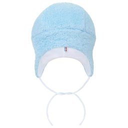Winter hat New Baby Nice Bear blue, size 68 (4-6m)
