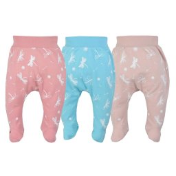 Baby cotton half-socks Koala Dragonfly turquoise, size 74 (6-9m)