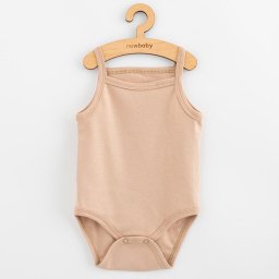 Baby body sleeveless New Baby Classic II light beige girl