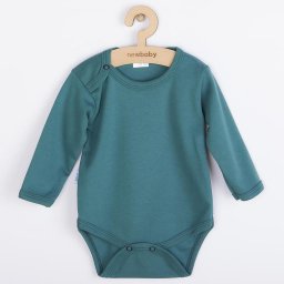 Baby body New Baby Classic II petrol, size 80 (9-12m)