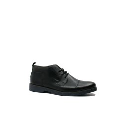 Ghete joase, bărbați Rieker, negre, din piele eco cu pattern RIK13031-00N-42 EU