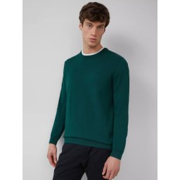 s.Oliver Pulover barbati cu decolteu la baza gatului, Verde inchis (SELECTATI MARIMEA: 3XL)