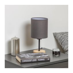 Lampă de masă Brilagi NUBILA WOOD 1xE27/25W/230V stejar/antracit