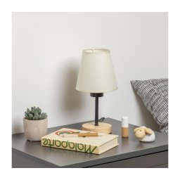 Lampă de masă Brilagi NUBILA WOOD 1xE27/25W/230V stejar/crem