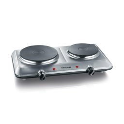 Severin DK 1014 - Plită electrică dublă 2500W/230V inox