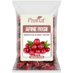 Afine Rosii Uscate, 100 g