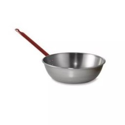 Tigaie cu Maner pentru Paella, 26 cm, din Otel Lustruit, Perfect Home