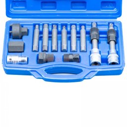 SET HEX TORX SPLINE PT. ALTERNATOR 13 PCS