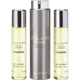 Apa de toaleta Allure Homme Sport Eau Extreme Barbati 3X20 ml