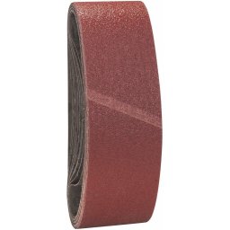 Bandă abrazivă pentru lemn și vopsea, 75 x 533 mm, granulație 40, 10 buc