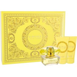 Set Versace Yellow Diamond femei, EDT 50 ml + loțiune corp 50 ml + gel de duș 50 ml