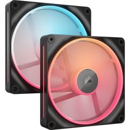 iCUE Link LX140-R RGB LED 2 x140mm Negru