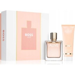 Set Hugo Boss Alive, EDP 50 ml + loțiune corp 75 ml, parfum feminin elegant