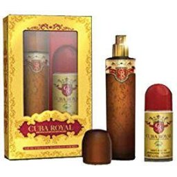 Set Cuba Royal bărbați, EDT 100 ml + deodorant roll-on 50 ml, cadou masculin elegant